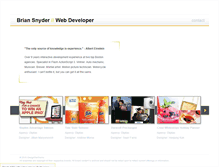 Tablet Screenshot of brian-snyder.com